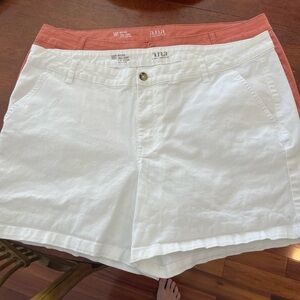 2 pair 18tall shorts. 4.5/5.0" inseam
